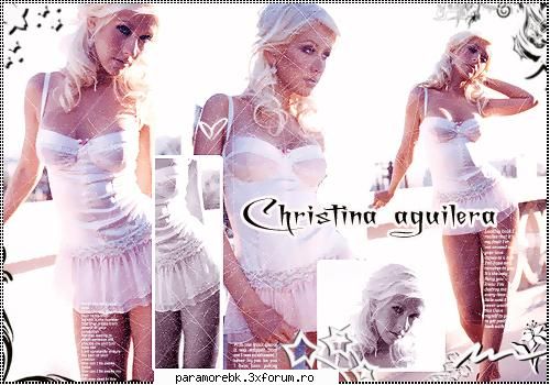 Christina aguilera - saya - Cantarete preferate/Cantareti preferati