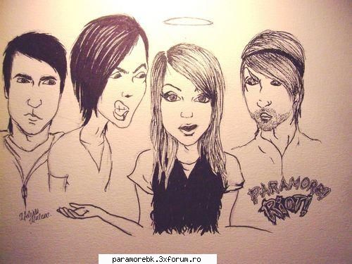 cartoons - paramore!e misto desenul,o sa incerc si eu maine - Paramore