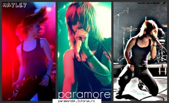 pe scena - lav_ubesk_paramore - Hayley