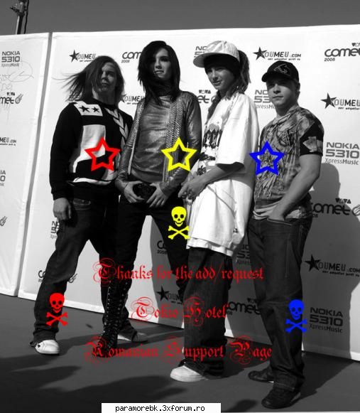 tokio hotel - e formatia mea preferata,paramore e pe 2 - Formatii preferate